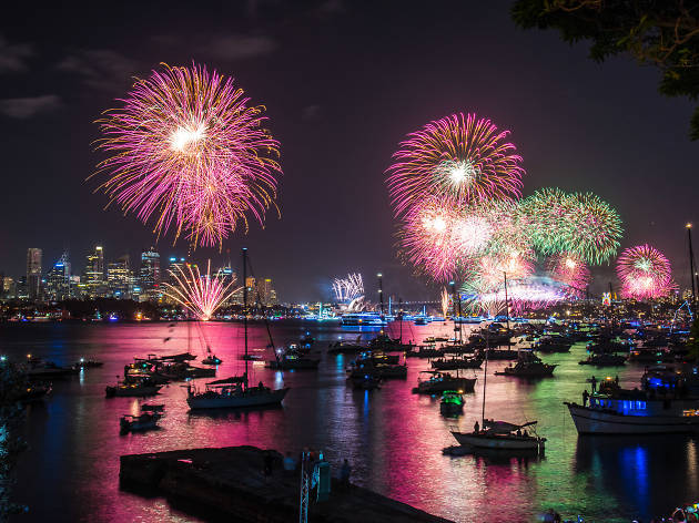Australia's 2021 Sydney Harbour New Year fireworks celebrations
