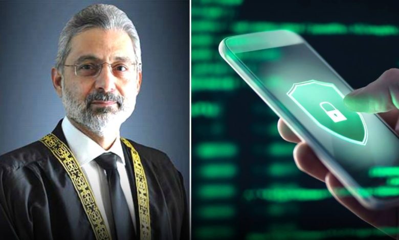 Justice Qazi Faez Isa's cell phone gets hacked