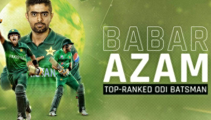 Babar Azam sits on top of ICC's ODI batsman rankings