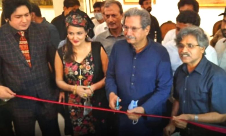 "The Balochistan Sphinx" opened at Alhamra Museum