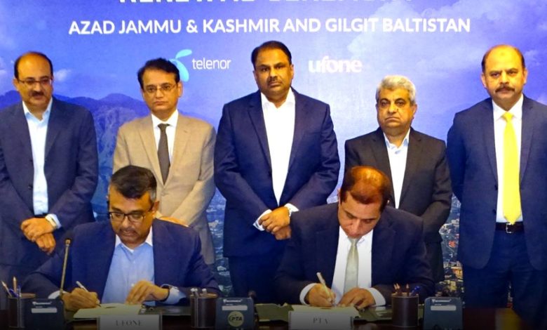 PTA Renews Cellular NGMS Licenses of Three Operators in AJK & GB