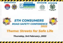 5th Road Safety Conference to be held on Feb 3